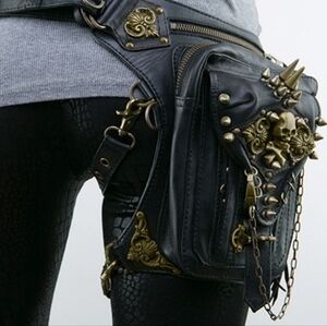 Steel Master  Motorcycle Shoulder Bag, Waist Bag for Phone, Wallet/ Purse Unisex